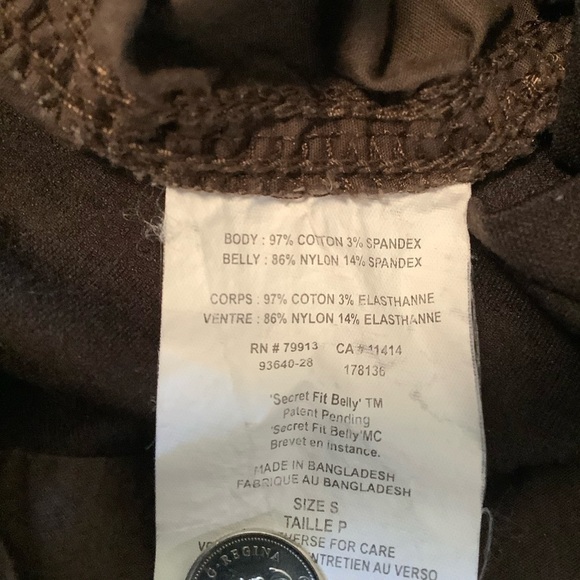 MOTHERHOOD Maternity Khaki Pants. Size S - Picture 7 of 10